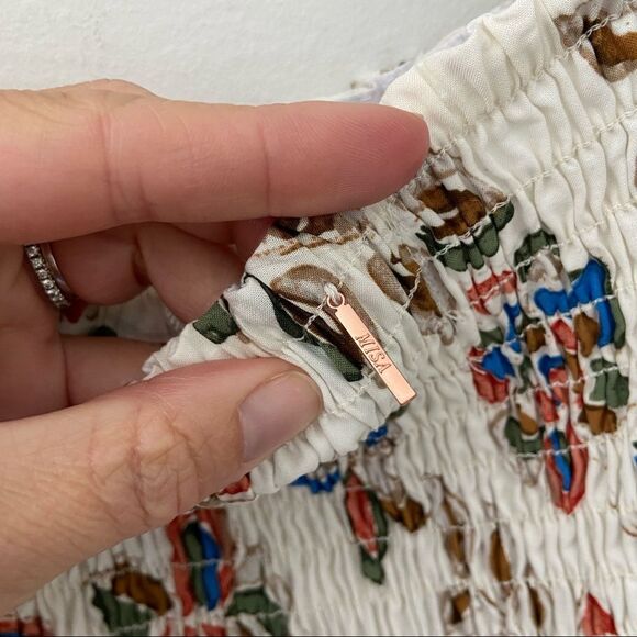 Misa Zadie Floral Mini Dress M - Picture 7 of 10